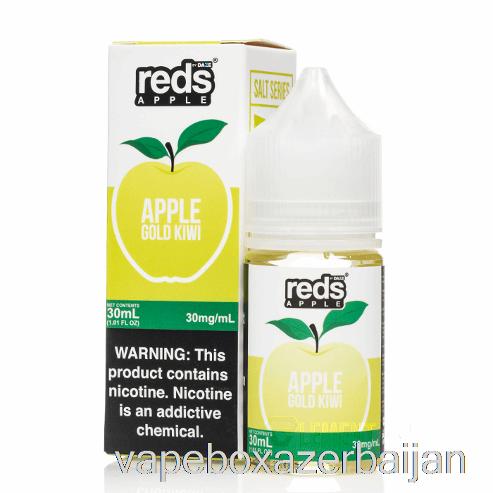 Vape Baku Gold Kiwi - Reds Apple E-Juice - 7 Daze Salt - 30mL 30mg